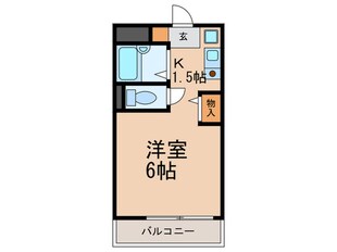 エクセレント六甲の物件間取画像